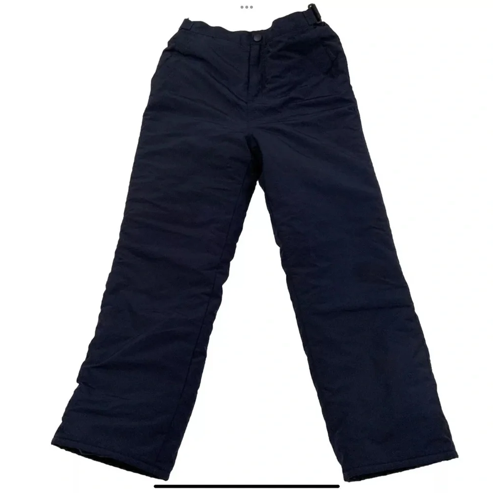 Childrens Place Ski Snow Board Pants Size 14 Youth adjustable Waist  Navy Blue